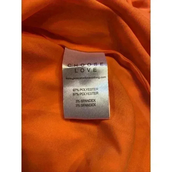 Generation Love Women's Dallas Chain Tank Papaya Career Cocktail Formal Sexy NWT - Picture 7 of 8